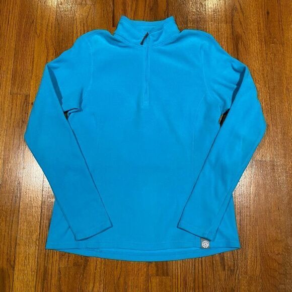 Rei Coop Quarter Zip Pullover Long Sleeve Mock Neck Size Medium - Picture 3 of 8